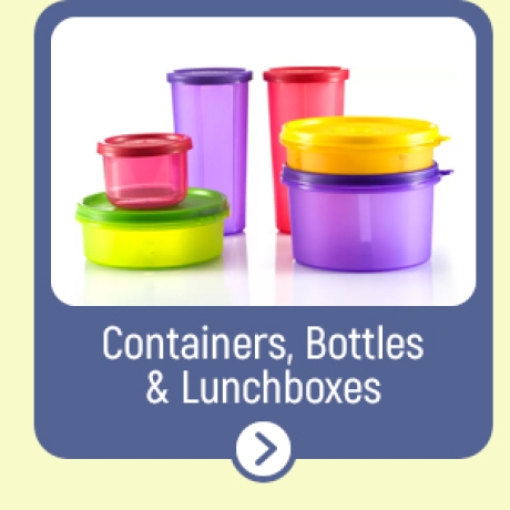 Containers, Bottles & Lunchboxes