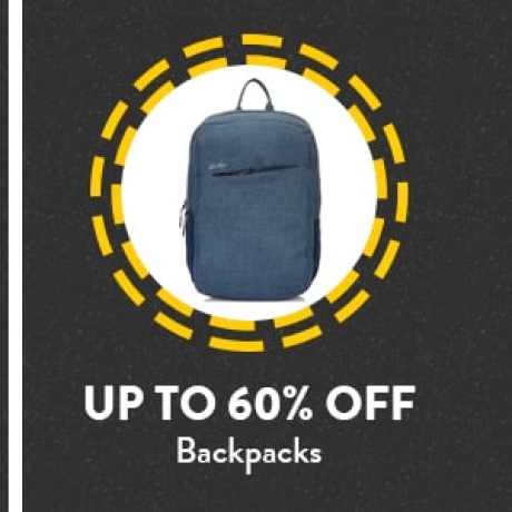 Backpacks up to 60% Off