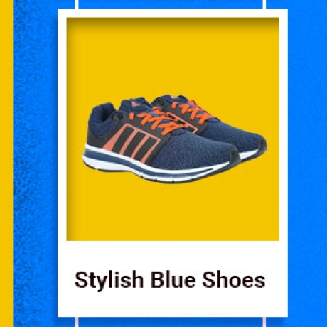 Stylish Blue Shoes