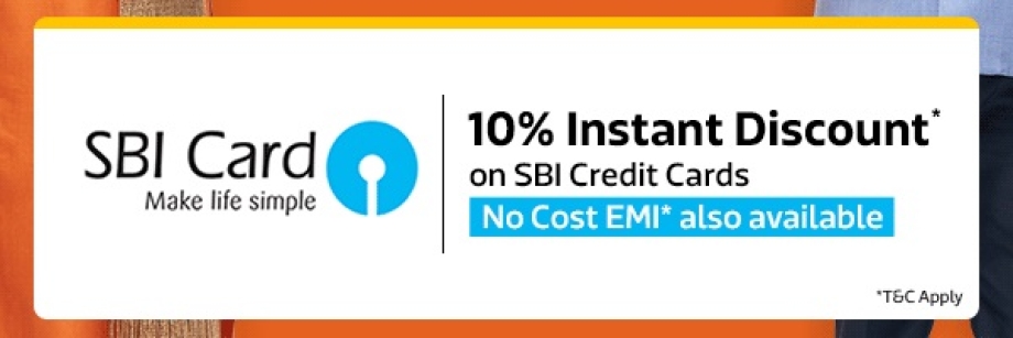 Get 10% Instant Discount* from SBI