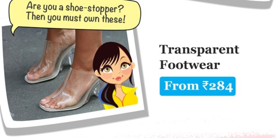 Transparent Footwear