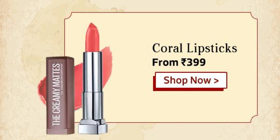 Coral Lipsticks