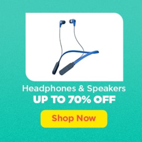 Headphones & Speakers up to 70% Off