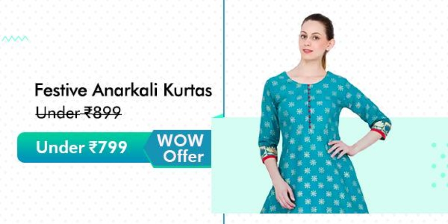 Festive Anarkali Kurtas