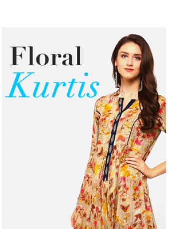 Floral Kurtis