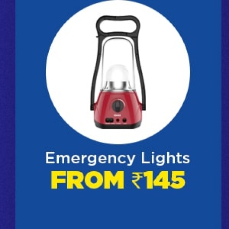 Emergency Lights from Rs.145