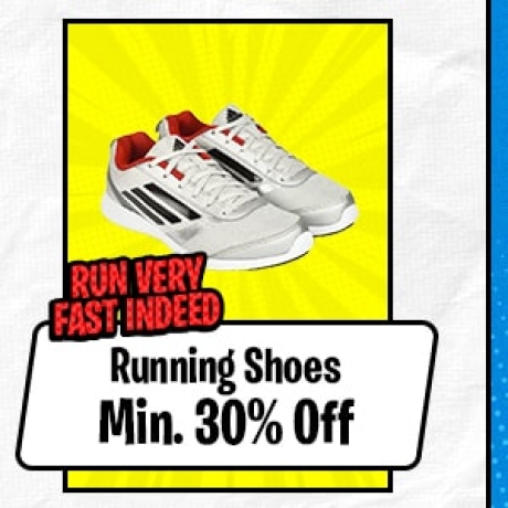 Running Shoes Min.30% Off