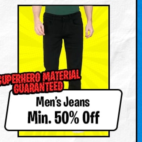 Men's Jeans Min.50% Off
