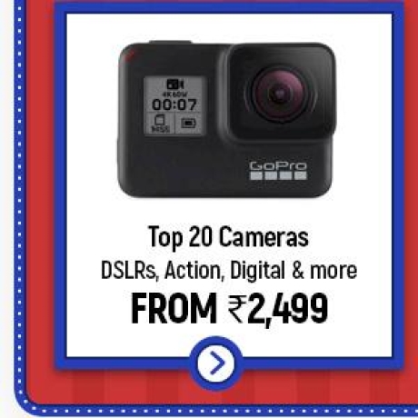 Top 20 Cameras From ₹2,499