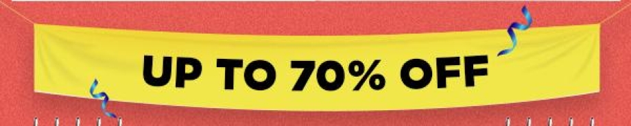 Up to 70% Off