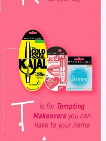 T is for tempting makeovers