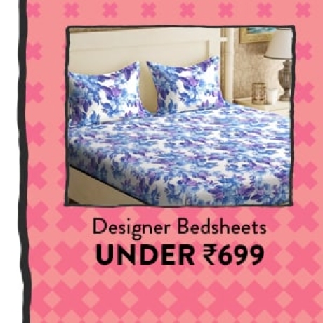 Designer Bedsheets under Rs.599