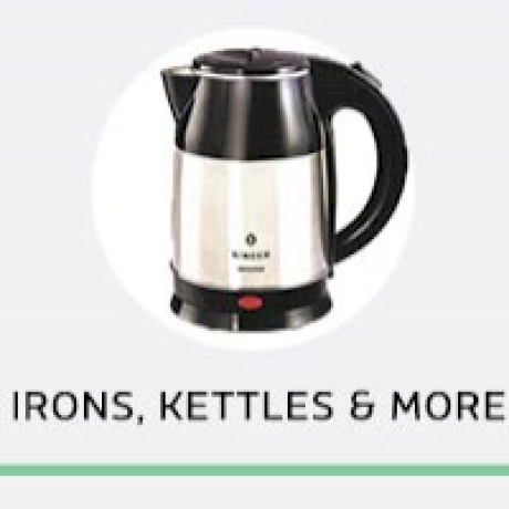 Irons, Kettles & More