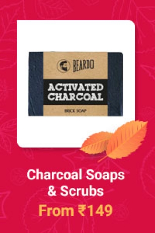 Charcoal Soaps & Scrubs