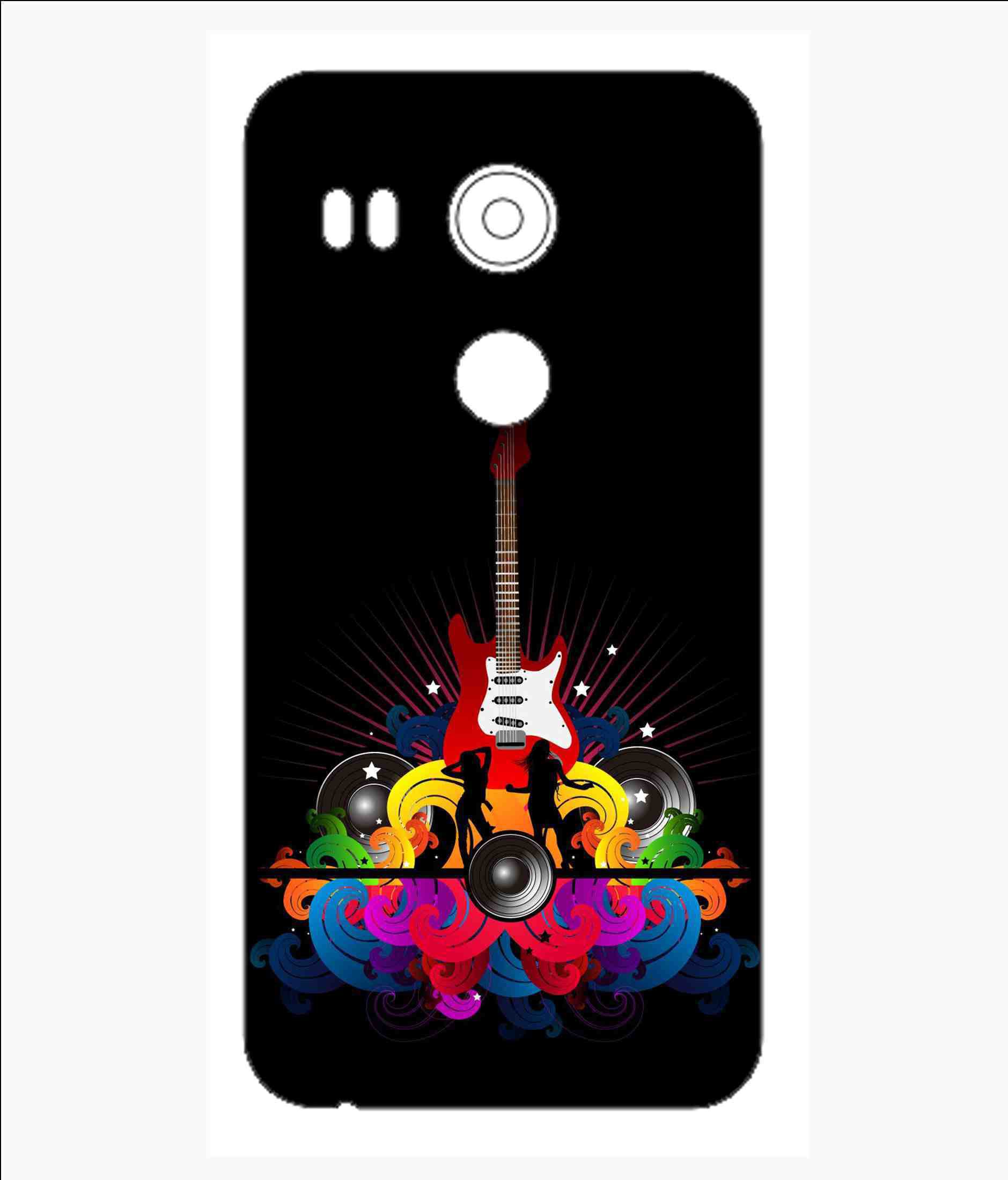 Snooky LG Google Nexus 5X Mobile Skin(Black) Flipkart