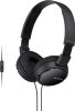 Sony MDR-ZX110APBCIN Wired Headset with Mic