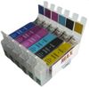 Max T0851-T0856 Refillable Cartridge For EPSON 1390, T60 Printer with 6*10ml Photo Dye Multi Color Ink