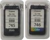 Canon Pixma PG-745, CL-746 Ink Cartridge Valuable Pack Multi Color Ink