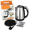 Wonder World ® 1.7L Stainless Steel Quick Heating Tea - Water Boiler Heater Pot Electric Kettle