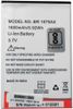 Koloredge 1600mAh BR1675AX for Intex Aqua Q1 and Q1 Plus Battery