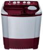 LG 8 kg Semi Automatic Top Load Washing Machine White, Maroon