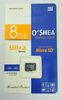 OSHEA ULTRA 8 GB MicroSDHC Class 10 70 MB/s Memory Card