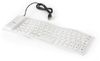 ReTrack Portable Flexible Silicone Foldable Waterproof Wired USB Tablet Keyboard
