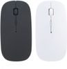 durReey USB Computer 2.4Ghz Receiver Super Slim For PC Laptop Desktop Wireless Optical Mouse
