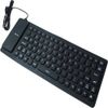 VU4 Lightweight Ultra-Slim Portable Flexible Foldable Silicon Wired USB Laptop Keyboard