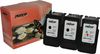 PRITOP 740-741XL Two Black & One Color Inkjet Cartridge Combo pack for Canon models MX377/397/437/457/477/517/527/537 MG 2170/2270/3170/3570/4270/ MG2170/ 3170/ 4170 etc Multi Color Ink
