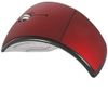 LipiWorld Foldable Wireless Mouse Foldable Folding Arc Optical Mice for All Laptop/Notebook/PC (Red) Wireless Optical Mouse