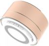 Mezire Music 10 MINI WIRELESS ALUMINUM ALLOY LED LIGHT TF CARD CALLS HANDSFREE SUBWOOFER Bluetooth Mobile/Tablet Speaker (Gold, Stereo Channel) 3 W Bluetooth Speaker