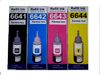 Formo-ton Formo-ton Refill Ink For Canon PIXMA MG3070s All-In-One Printer - Cyan, Magenta, Yellow & Black - 70 ML Each Bottle Multi Color Ink
