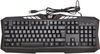 REO Multimedia Keyboard Wired USB Multi-device Keyboard