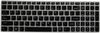 Saco Keyboard Protector Silicone Skin Cover for Lenovo Ideapad 100 80MJ 80MJ00E8IN LAPTOP - Black with Clear Laptop Keyboard Skin