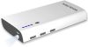 Coolnut 12500 mAh Power Bank (Tri USB Port Portable, Power bank)