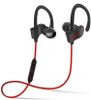 Klassy Wireless Bluetooth V+4.1 Excellent voice Quality Headphone (copy to JBL)-QC10 Red Bluetooth Headset with Mic