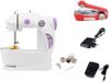 Chalowkart ® Mini 4 in 1 Sewing Machine+Stapler Machine Electric Sewing Machine