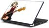 Artifa Animated Girl Playing Fender Guitar Vinyl Laptop Decal 15.6