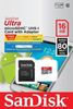 SanDisk Ultra 16 GB MicroSDHC Class 10 80 MB/s Memory Card