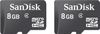 SanDisk RTA PR 8 GB MicroSDHC Class 4 18 MB/s Memory Card