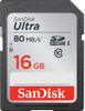 SanDisk Ultra 16 GB SDHC Class 10 80 MB/s Memory Card