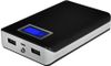 Lappymaster 12000 mAh Power Bank (Co19LPmaster P Bank Digital Black 12000 PZX19, Universal Large Capacity Rechargeable Dual USB Port Compitable with Apple iPhone SE)