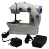 CHILLAXPLUS Portable 4 in 1 with adapter and foot pedal Electric Sewing Machine