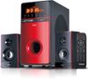 Truvison SE-002 Multimedia System USB FM AUX MMC Playback Support Bluetooth Feature Superior Sound Clarity Bluetooth Home Audio Speaker