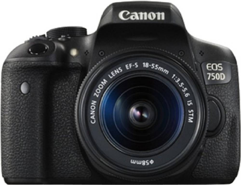 Canon EOS 750D Price in India (DSLR  with 18-55mm IS STM Lens)