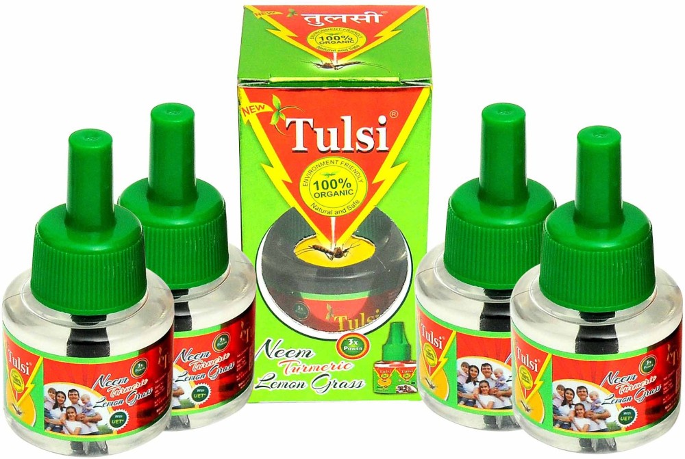 Tulsi Herbal Mosquito Repellent Liquid Vaporizer Refill Mosquito Vaporiser Refill