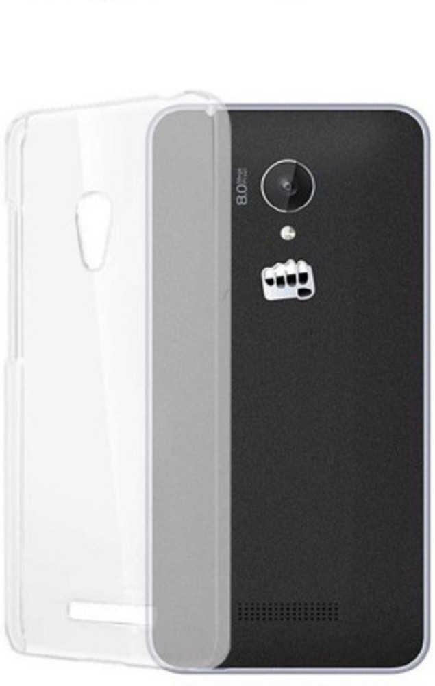 Coverage Back Cover for Micromax Canvas Spark Q380 Coverage Back Cover Micromax Canvas Spark Q380 - Transparent