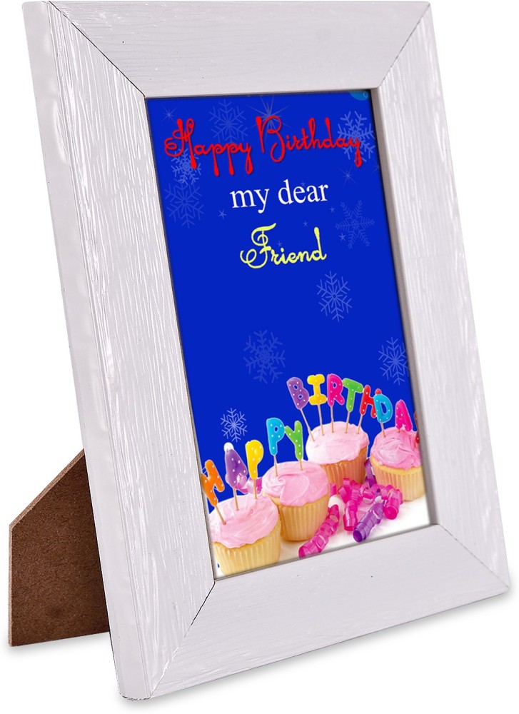 alwaysgift MDF Personalized, Customized Gift Best Friends Reel Photo Collage gift for Friends, BFF with Frame, Birthday Gift,Anniversary Gift