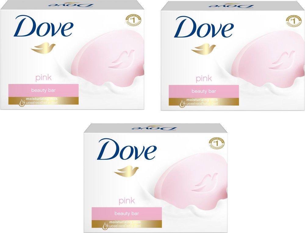 DOVE Imported (Made In EU) Pink Beauty Cream Bar